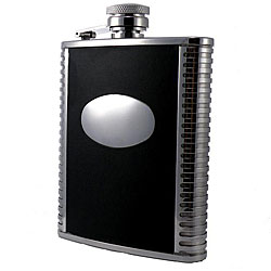 Stainless Steel 6-oz Polished Flask