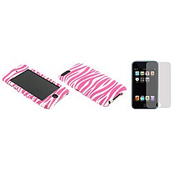 Apple iPod Touch 2G 'Zebra' Design Hard Case