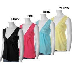 Energie Brand Junior's 2-fer Tie-back Babydoll Top