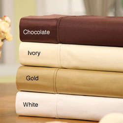 Sateen Solid Combed Cotton 1000 Thread Count Sheet Set