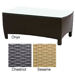 Carlton Wicker Coffee Table