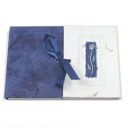 Blue Center-tie Notepad (India)