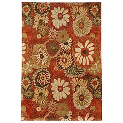 Hand-knotted Bashkim Wool Rug (9' x 12')