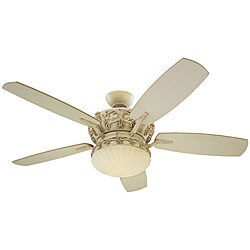 Kimberly Espresso White 54-inch Indoor Ceiling Fan