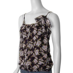 Belle du Jour Junior's Spaghetti Strap Banded-bottom Top