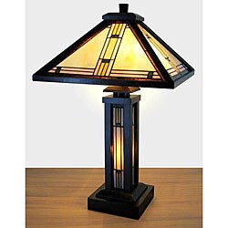 Tiffany-style Mission Table Lamp 