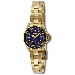 Invicta Women's Pro Diver 18k Goldplated Watch