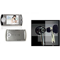 Fuji Labs 2GB MP3-4 Player/ E3222 Earphone Set