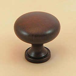 Oil-rubbed Bronze Round Kitchen Cabinet Knobs (Pack of 25)