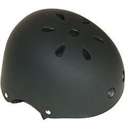 Youth Black BMX Helmet 