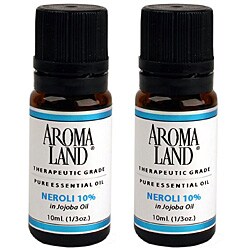 Aromaland Neroli 10-percent 10 ml Essential Oils (Pack of 2)