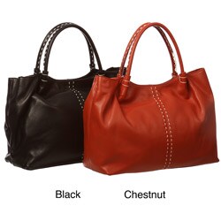 Presa 'Addison' Large Leather Tote Bag
