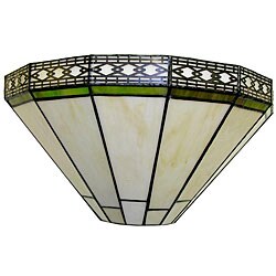 Tiffany-style 13-inch Ann Wall Lamp