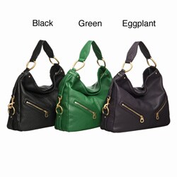 Presa 'Zuma' Extra-large Leather Hobo Bag