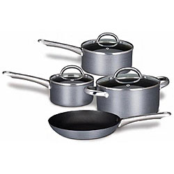 Clayton 7-piece Aluminum Hard Anodized Nonstick Cookware Set