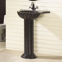 DreamLine Petite Stone 23-inch Pedestal Vanity