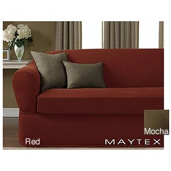 Stretch Waffle 2-piece Sofa Slipcover
