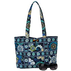 Vera Bradley 'Mod Floral' Blue Tic-tac-tote