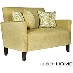 angelo:HOME Sutton  Lotus Green Loveseat