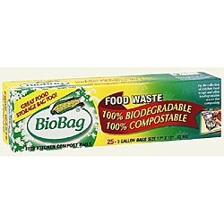 BioBag Biodegradable 3-gallon Compost Bags (Case of 150)