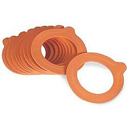 Le Parfait 6-piece Gasket Set for French Glass Jars (Pack of 3)