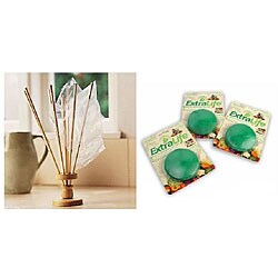Wooden Bag Dryer/ ExtraLife Disks 'Go Green' Premium Kit