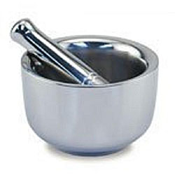 Industrial 18/10 Stainless Steel Mortar and Pestle