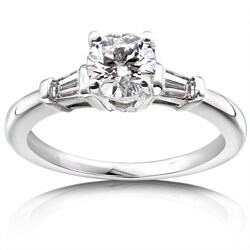 14k Gold 1ct TDW Round Diamond Engagement Ring (H-I, I1-I2)