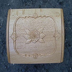 Large Carved Wood Box (Armenia)