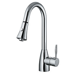Vigo Chrome Pull-down Spray Kitchen Faucet