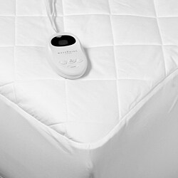 SleepWarmer Twin-size Heated Quilted Mattress Pad