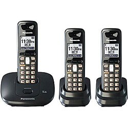 Panasonic KX-TG6413T DECT 6.0 Cordless Phone (Refurbished)