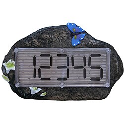 Tricod Solar-powered Faux-rock House Address Number