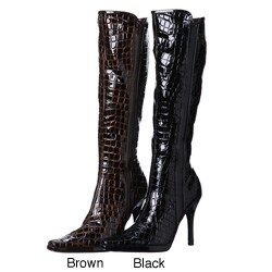 CL by Laundry Women's 'Flashlight' Croco Boots