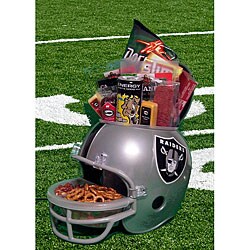 Oakland Raiders Mega Snacks Gift Basket.