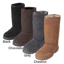 Brumby Shearling Sheepskin Lug Sole Comfort Boots