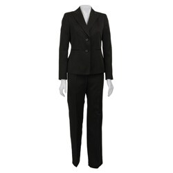 Evan Picone Women's Pinstripe Pant Suit