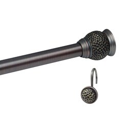 Safari Rubbed Bronze Rod and Hook Set