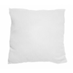 Pique 24-inch White Floor Pillow.