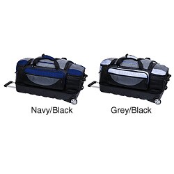 J World 'Moose' Super Light 31-inch Ballistic Rolling Duffel