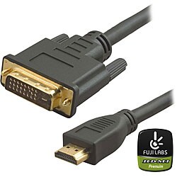 Fuji Labs 10-foot Premium Hi-speed HDMI-DVI Cable