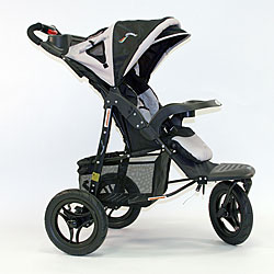 Go Go Babyz Urban Advantage Stroller in Silver