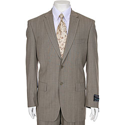 Ferrecci Men's Light Taupe Stripe 2-button Suit