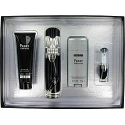 Perry Ellis 'Perry' Men's 4-piece Fragrance Gift Set
