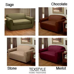 TexStyle Stretch Microsuede 1-piece Chair Slipcover