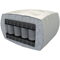 Evolution Spring 3 Full Futon Mattress with Cotton Duct Cover