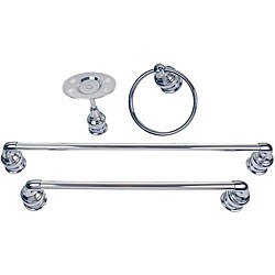 Moen Chrome Four-piece Bath Accessory Kit