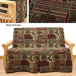 Full-size Arabian Skirted Futon Slipcover