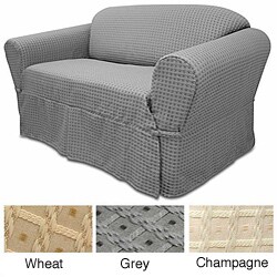 Basket Pattern Sofa Slipcover
