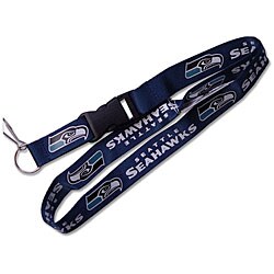 Seattle Seahawks NFL Lanyard Keychain ID Holder
